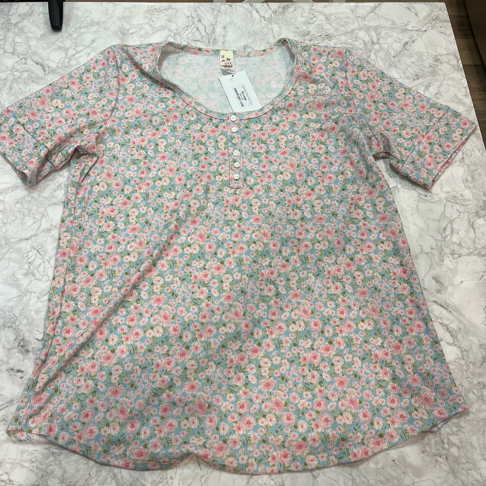 3XL Floral Top